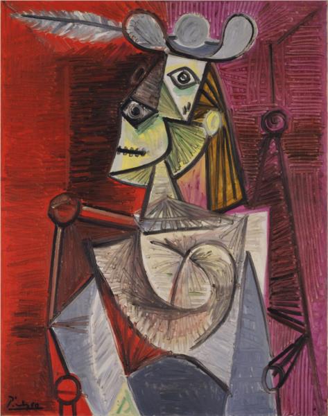 Pablo Picasso Oil Paintings Woman In An Armchair Surrealism